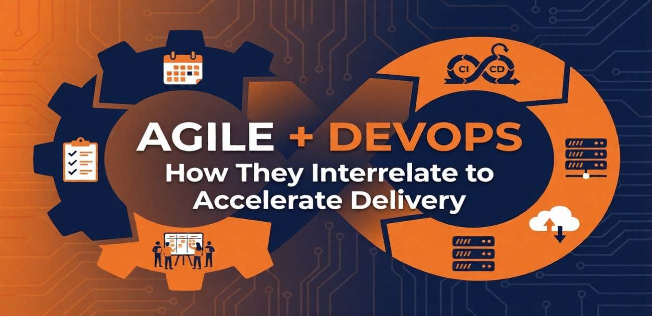 How do agile and devops interrelate concept diagram